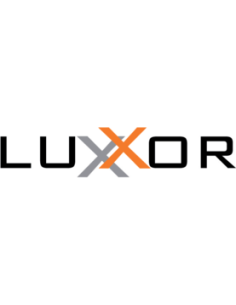 Supporto per cartelle sospese LUXOR 39 cm forma a X avana 41x32x27 cm 10 cartelle - LUXOR 4 AV 10 P1 2