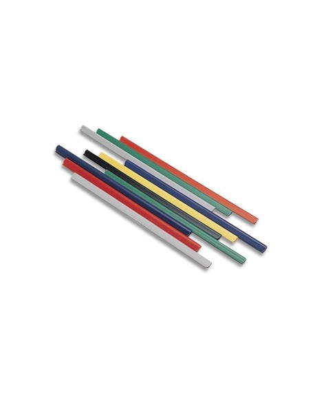 Dorsini tondi Methodo capacità 20 fogli dorso 3 mm blu conf. 100 pezzi - X800305