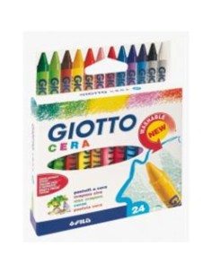 CF24PASTELLI GIOTTO CERA