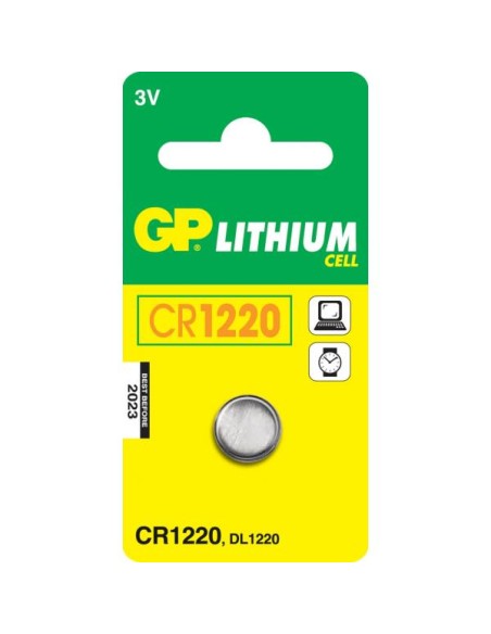 Blister 1 Batteria Litio a Bottone CR1220