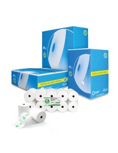 Rotoli registratore di cassa Exclusive Rotolificio Pugliese - 48 g/m² BPA FREE 60 mm x 60 m - f. 12 mm conf. 10 pz