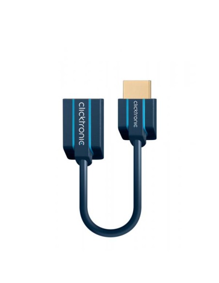 Cavo Adattatore Flessibile HDMI M/F 0,1m Alta Qualità