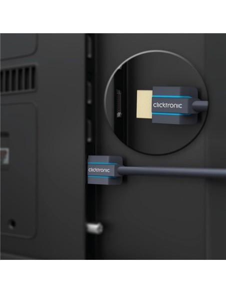 Cavo Adattatore Flessibile HDMI M/F 0,1m Alta Qualità