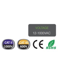 Tester Rilevatore di Tensione Fino a 1.000V Regolabile, KPS-DT120 2