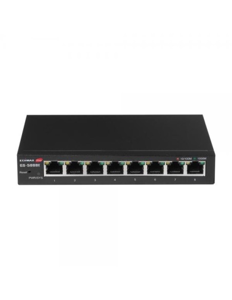Smart Switch Web Gigabit 8 porte, GS5008E