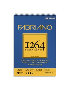 Blocco spiralato Fabriano 1264 schizzi
