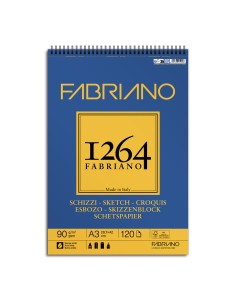 Blocco spiralato Fabriano 1264 schizzi 2