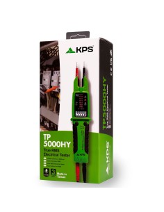 Tester di Tensione TRMS AC/DC 1000V AC 200A 10.000 Conti IP65 CAT.IV, KPS-TP5000HY 2