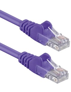 Cavo di rete Patch CCA Cat. 5e Viola UTP 10 mt 2