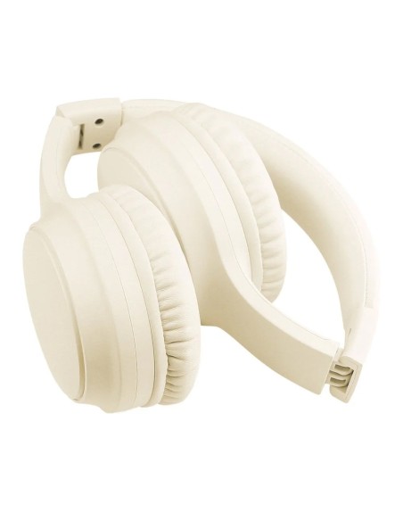 Cuffie Stereo Wireless Pieghevole con Microfono Tonic Beige