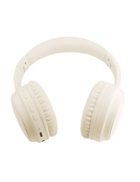 Cuffie Stereo Wireless Pieghevole con Microfono Tonic Beige