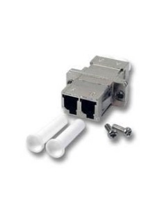 Adattattatore a bussola Duplex LC Monomodale in metallo 2