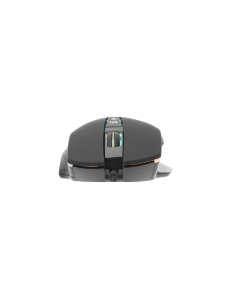 Mouse Ottico USB Gaming 6400 Dpi Retroilluminazione LED RGB Nero, GARETH
