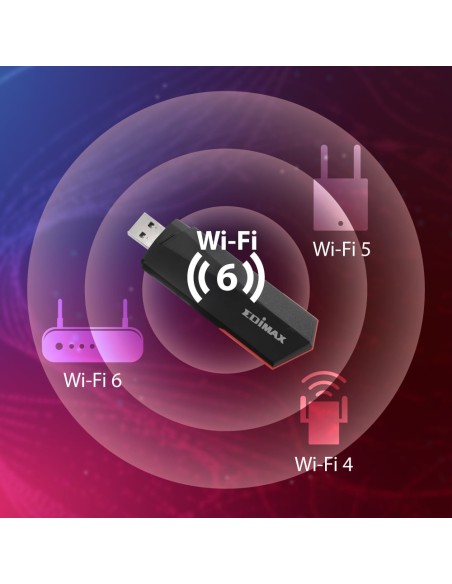 Adattatore AX1800 Wi-Fi 6 Dual-Band USB 3.0, EW-7822UMX