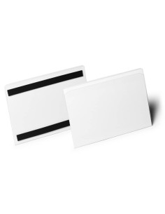 Buste per identificazione Durable Hard Cover con bande magnetiche 210x148 mm in conf. 10 pz - 1198-19 2