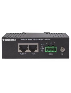 Iniettore Industriale per Guida DIN Gigabit Ultra PoE 60W 2
