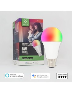 Lampadina LED B22 Smart Controllo Vocale Alexa, R4554 Classe F 2