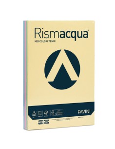 Carta colorata Rismacqua A4 200 g/m2 - 125 fogli