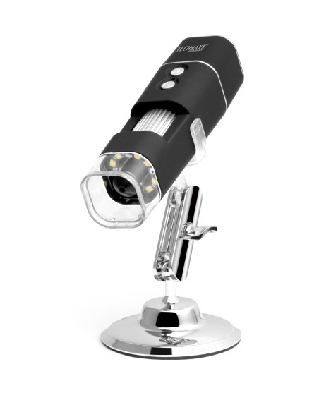Microscopio WiFi FullHD Ingrandimento 1000x 8LED, TX-158