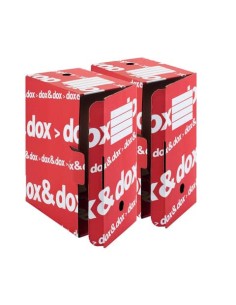 Scatola archivio Dox & Dox con coperchio