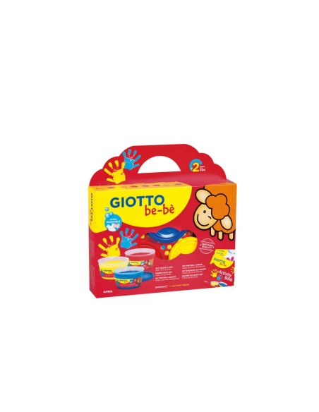 Colori a dita Giotto Bebè conf. da 3x100 ml rosso, blu, giallo F460700