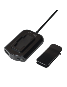 Caricatore da Auto 2 USB + 2 USB per Passeggeri Posteriori 24W 2