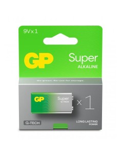 Blister 1 Batteria 9V Super Alcalina 9V: 1604A/6LF22