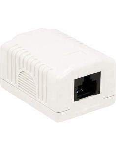Presa a Muro con 1 Frutto RJ45 Cat.6A UTP Beige 2