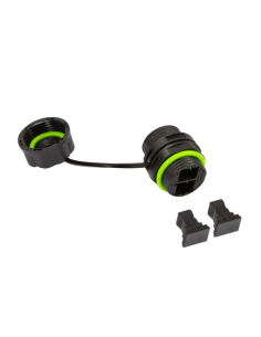 Connettore Fibra Ottica SC Duplex Impermeabile IP68 con Cappuccio Antipolvere 2