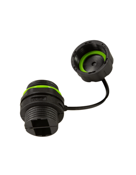 Connettore Fibra Ottica SC Duplex Impermeabile IP68 con Pressacavo e Cappuccio Antipolvere