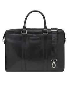 BORSA PELLE NORDBORG 15 BLACK