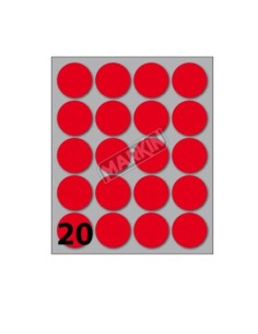 CONF10 BUSTE ETICH 8 ROSSE  DIAM27 2