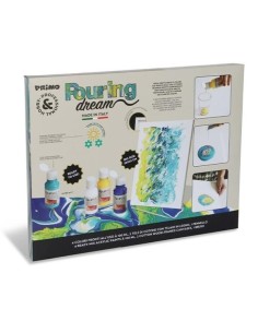 SET POURING PRONTO ALL'USO 4 COLOR