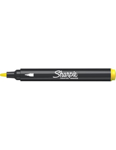 CF6 CREATIVE MARKER-P.TONDA-GIALLO