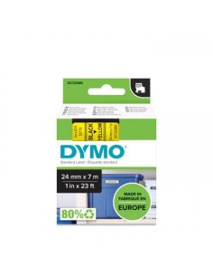 NASTRO D1 24MMX7M NERO/GIALLO 2