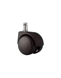 Set 5 ruote per sedie Unisit nylon nero ACCRUC5 2