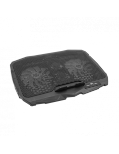 Dissipatore USB 4 Ventole per Notebook Illuminazione LED Blu 2