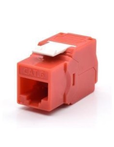 PRESA RJ45U CAT.6  ROSSO 2