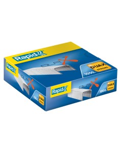 Punti metallici per cucitrice  Rapid Duax® conf. da 1000 - 21808300 2