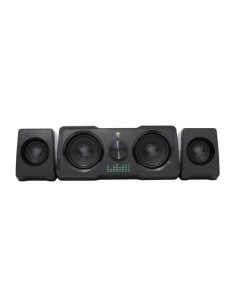 Sistema Altoparlanti Gaming Stereo Illuminazione RGB 7 Colori USB 3,5 mm