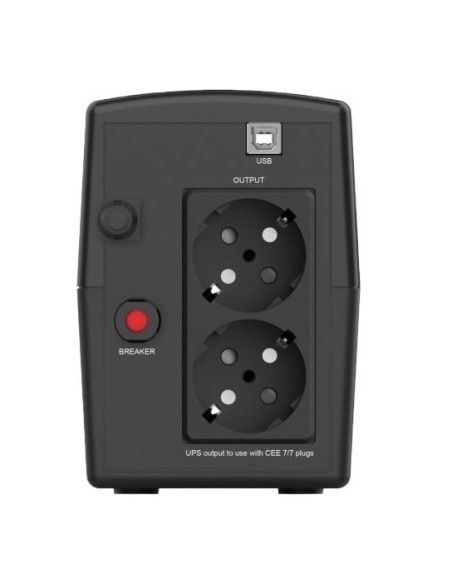 Gruppo di Continuità UPS X1+ EX 500VA Line Interactive Nero