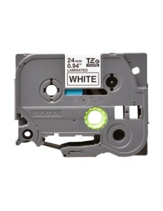 NASTRO 24MM LAMINATO NERO/BIANCO