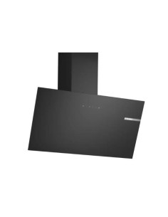 CAPPA A MURO INCLUNATA 60CM A NERA