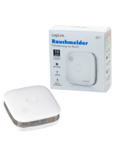 Rilevatore di Fumo  85 dB Fotoelettrico Batteria Litio Durata 10 anni 2