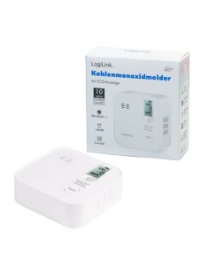 Rilevatore di Monossido di Carbonio  85 dB Batteria Litio Durata 10 anni 2