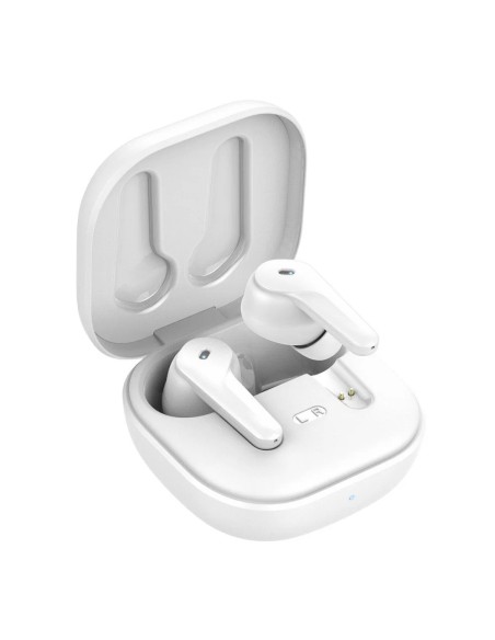 Auricolari Wireless BT v5.3 con Custodia di Ricarica 2 in 1 Bianco