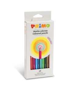 Matite colorate Primo - conf. 36 pz - colori assortiti 5021MAT36E