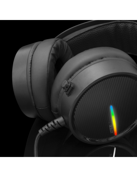 Cuffie Gaming con Microfono Nero, GH-2042 OCELOT