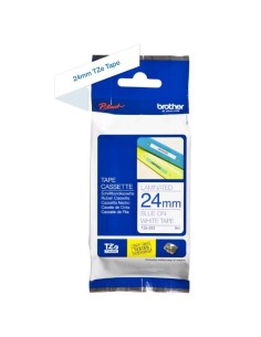 NASTRO 24 MM  ETICHET BLU/BIANO