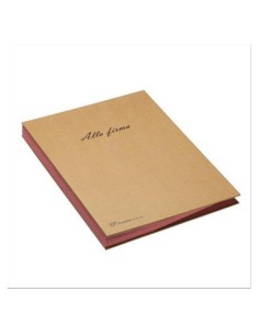 LIBRO FIRMA 18 INTERCALARI ROSSO 2
